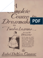 9.6 A Complete Course in Dressmaking VI