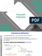 Integrales IMPROPIAS