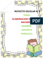 Proyecto Escolar Numero 5