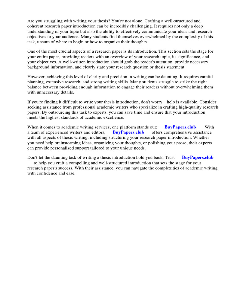 Research Paper Introduction Structure | PDF | Sampling (Statistics