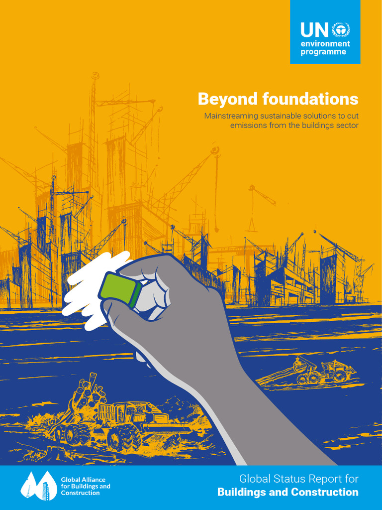 Global Status Report Buildings Construction 2023 | PDF | Climate Change ...