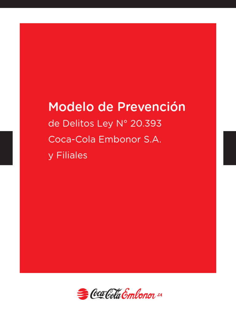 Modelo de Prevención de Delitos Ley 20.393 | PDF
