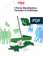 RR Political Party Manifestos Reform Paradox in Pakistan