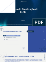 Processo de Atualização de EOTs