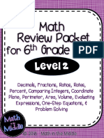 6th Grade Review