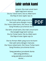 Daftar Lirik Music