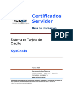 I-SIS-003 Guía de Instalación Certificados - Servidor
