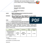 Informe #12 Alquiler Mezcladora