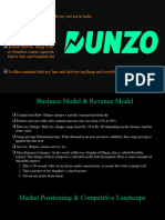 Dunzo - Analysis of Business Model