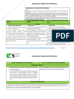 Esquema Formación Profesional