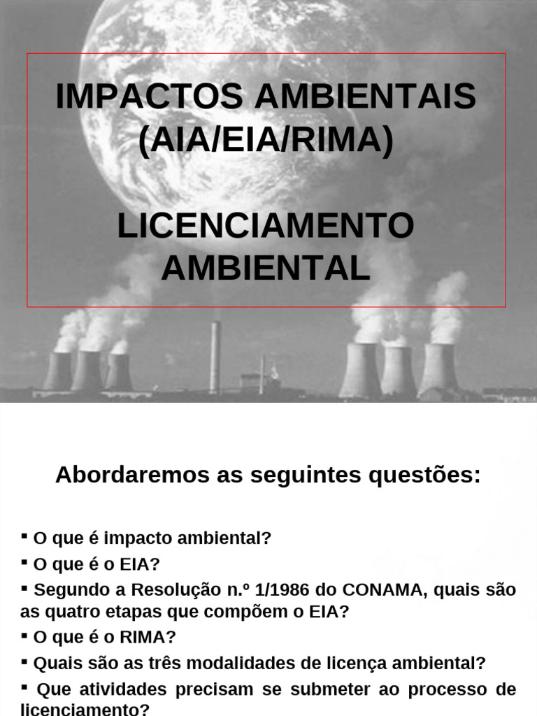 Eia Rima | PDF | Declaração de Impacto Ambiental