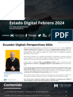 Mentinno Estado Digital Ecuador Enero A Febrero 2024