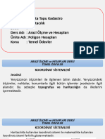 18.ders Poligon Hesapları-Temel Ödevler (1.-2.temel Ödev) 12.01.2021 - DZNLNN