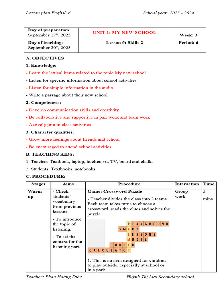 Period 7 Unit 1 Skills 2 Download Free PDF Teachers Crossword Period 7 Unit 1 Skills 2 Download Free PDF Teachers Crossword