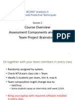 BC2407 S1 Course Overview