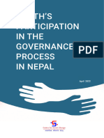 YOUTHS PARTICIPATION IN THE GOVERNANCE PROCESS IN Nepal