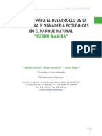 Proyecto para El Desarrollo de La Agricultura y Ganadería Ecológicas en El Parque Natural Sierra Mágina