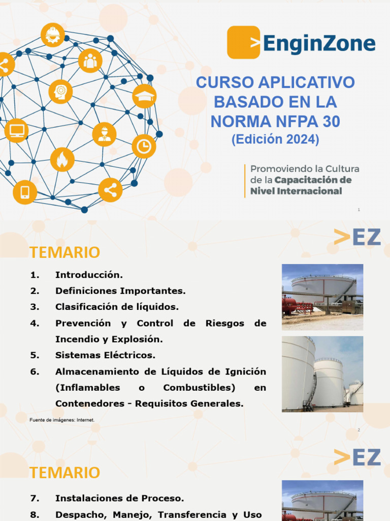 Curso Aplicativo Basado NFPA 30 - 1era Parte | PDF