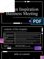 Design Inspiration Business Meeting by Slidesgo