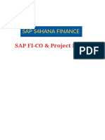 Sap s4 Hana Fico Document