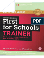 First For Schools Trainer 2nd Edition With Answers