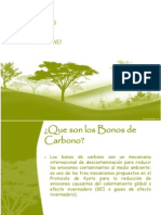 Bonos de Carbono