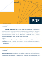 Ação de Divisão e Demarcação de Terras Particulares.: Profº M.E Ruy Alves Henriques Filh