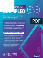 Encuesta Nacional de Empleo Estadisticas Experimentales Sobre Trabajo A Traves de Plataformas Digitales II