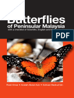 Butterflies of Peninsular Malaysia - With A Checklist of Scientific, English and Malay Names (2023)