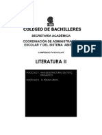 Compendio Fascicular - Literatura II