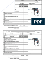 F-OPE-22 - Inspeccion Pre Uso Taladro