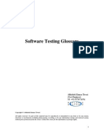 Software Testing Glossary