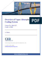 M04-025 - Overview of Vapor Absorption Cooling System - US