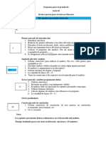 Esquema para La Prueba 01