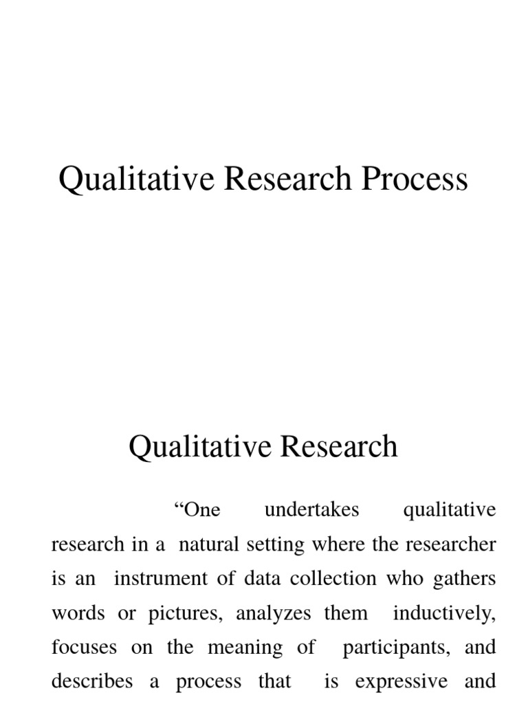 202003291621085257shailesh Kaushal Qualitative Research Process | PDF ...