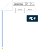 Procedimiento Trabajo Seguro Uso de Taladro