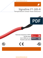 Signaline FT-185-R: Fixed Temperature Linear Heat Detector