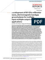 Development of 60-GHz Millimeter Wave Electromagne