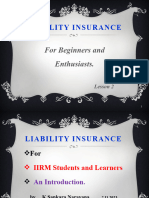 Liability Insurance L 2 For IIRM