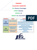 3° Sec - Temario Ex Iib - Cyt 13