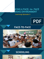 Enhancing A Face-To - Face Learning Environment: Click To Edit Master Title Style