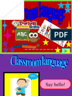 Classroom Language Picture Dictionaries