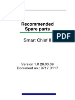 9717.D117 Recommended Spare Parts - SmartChief II 1.0