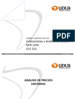 Cubic. y An. Costos 2022-10 - Clase 05 - Analisis de Precios Unitarios