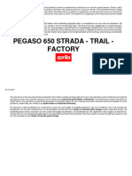 Pegaso 650 Strada-Trail-Factory UK-NL 2006 Owners Manual