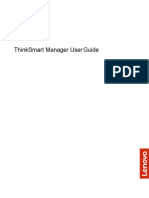 Thinksmart Manager User Guide en