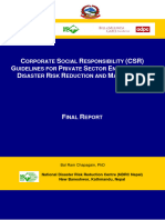 Annex 2 CSR Guidelines For Private Sector Engagement in DRRM