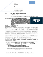 Carta N°06 Presentación de La Valorizacion N°01 Adicional 02 Corregido