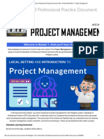 1.1 Standards of Professional Practice Document 206 - AR 503-ARCH52S1 - Project Management