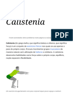 Calistenia - Wikipédia, A Enciclopédia